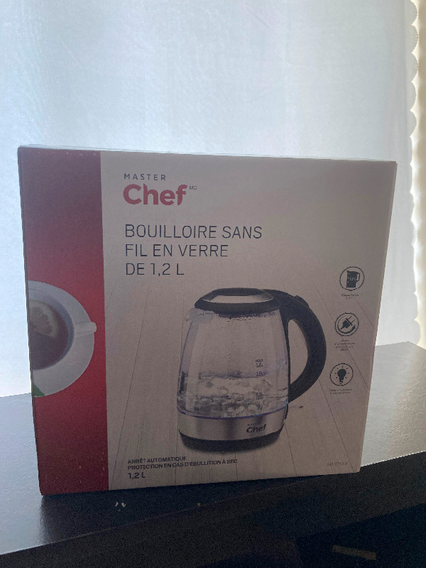 Master chef kettle never opened | Coffee Makers | City of Toronto | Kijiji