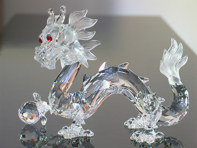 SWAROVSKI CRYSTAL 1997 Annual Edition ~ DRAGON ~ MINT CONDITION! in Arts & Collectibles in Thunder Bay