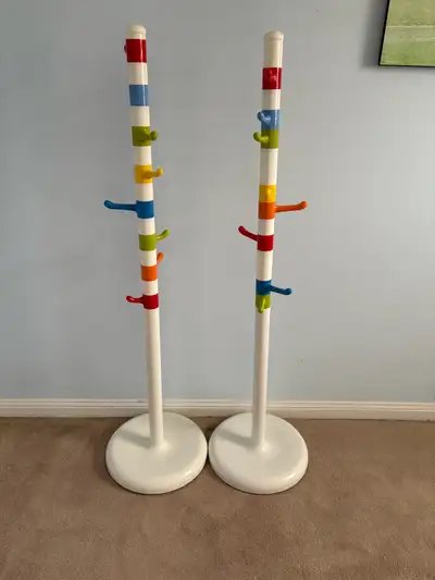 IKEA Vintage Coat racks -like new from a smoke free home. Two available each $90.00 (price is firm).