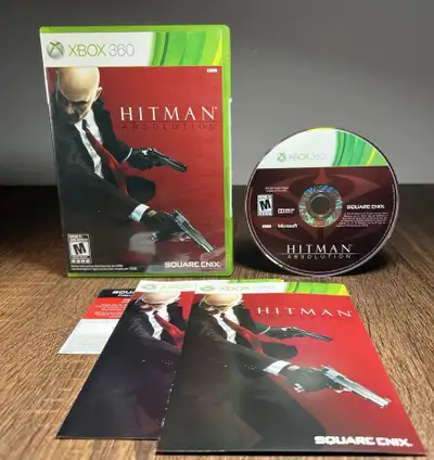 Great Condition Full 2 Manuals+ Hitman Absolution Xbox 360 $14, View more