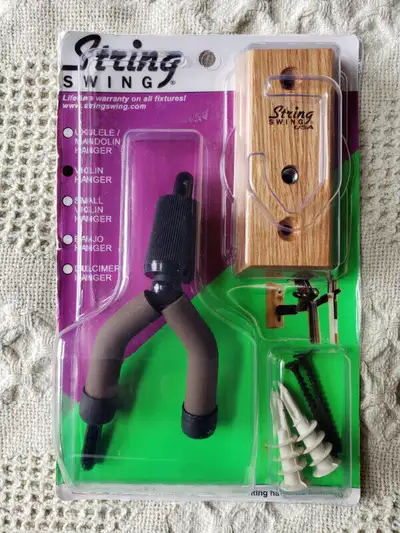 This is a brand new violin hanger still in the package. All hardware are included. Pick up in Cranst...