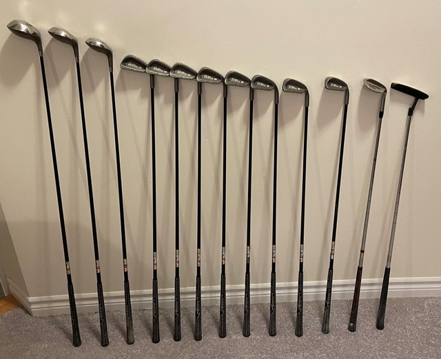 Prima Full Set of Golf Clubs With Bag Irons Wood Putter Wedges Golf