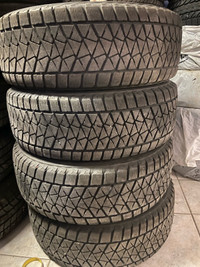 Clearance sale set of 4 245 60 18 Bridgestone winter tires with 