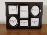 WOODEN PICTURE FRAME / PHOTO STORAGE BOX by BOMBAY, brand new