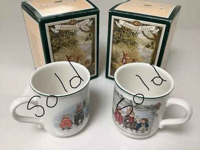 Villeroy & Boch winter themed mugs, plates, trinket/candy boxes in Kitchen & Dining Wares in Mississauga / Peel Region - Image 8