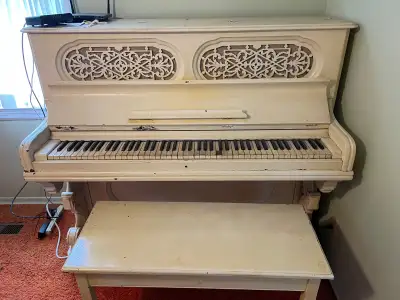 It needs a tuning and you need to pick it up, but this piano has been at the centre of many family e...