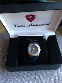 Brand New Swiss Movement Gentlemens Chronograph Watch