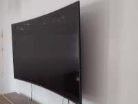 Large 64" Samsung smart TV