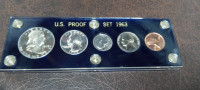1963 Proof Set US Mint 90% Silver Coin SetMint