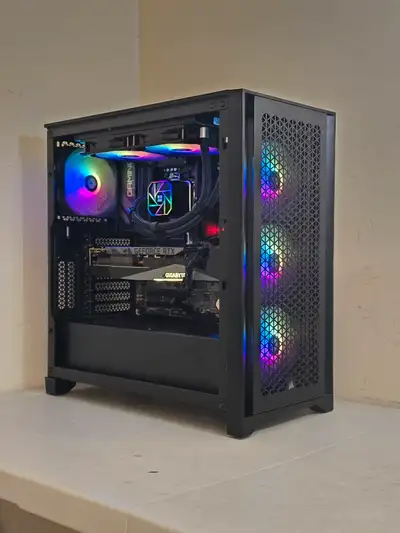 RTX 3080 Gaming PC┃Ryzen 7 7700X┃32GB 5600MHZ┃Wifi + Bluetooth, View more