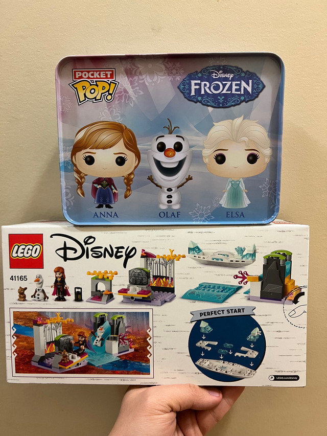 Disney Frozen Funko Pocket Pop and Lego 41165 in Toys & Games in Edmonton - Image 2