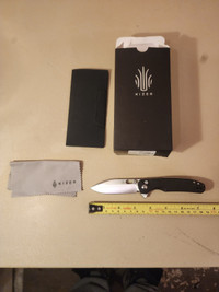 2 New Kizer Folding Lock Blade Knives, Hic-Cup and the Chili Pep