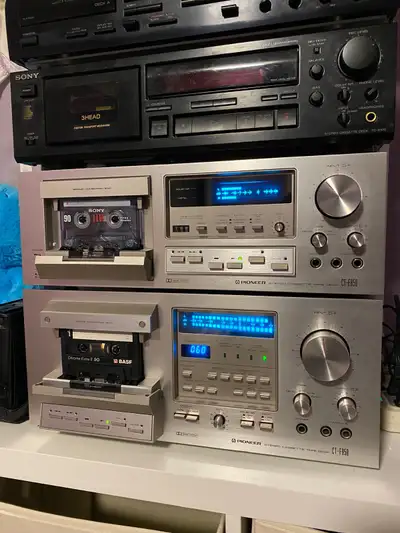 pioneer CT-F950 three heads cassette deck, View more