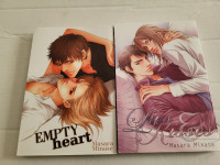 "Empty Heart" & "Lies and Kisses" Yaoi Manga Set