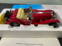 124 scale diecast Franklin mint 1935 Mercedes 500 K