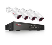 HD Camera POE NVR Kit - 8 Channel NVR, 4 POE Cameras (5MP)