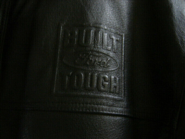 Leather Jacket, XL, Ford Issue, Mint Condition, 100% New in Men's in Markham / York Region - Image 3
