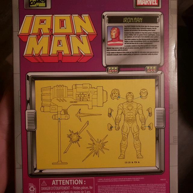 Retro Iron Man in Toys & Games in Belleville - Image 2
