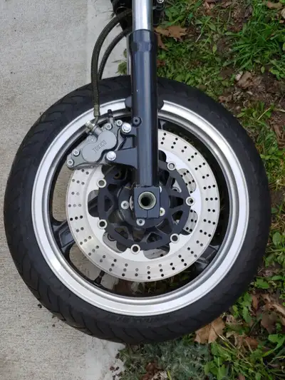 I have a front end assembly & rear wheel assembly from a 1993 Kawasaki ZX11 front end. I used them t...