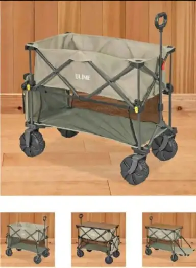 Garden Cart/Utility Wagon - Uline Double-Decker Utility Wagon wi, View more