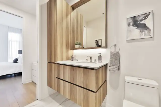 Fully furnished and equipped Condo in SOLAR. Garage. REM. DIX30 in Long Term Rentals in Longueuil / South Shore - Image 9