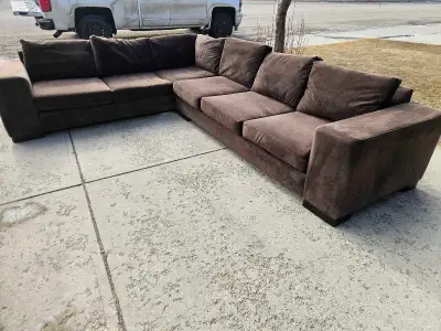 Custom made van Gogh massive sectional couch --PLEASE READ AD AND ALL INFO-- -FREE LOCAL DELIVERY ex...