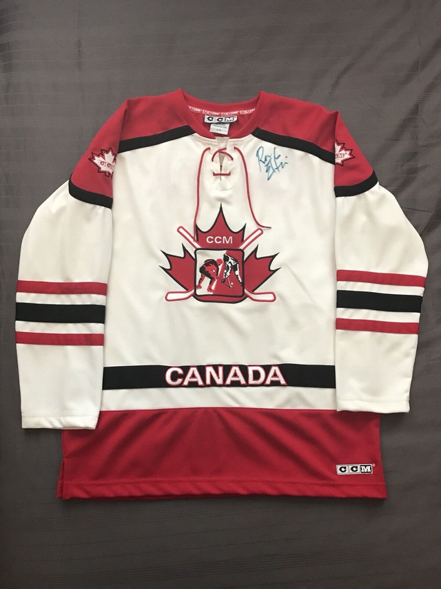 RON ELLIS SIGNED TEAM CANADA JERSEY in Men's in City of Toronto