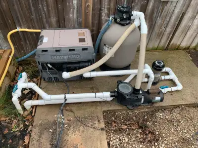 Hayward pool heater for parts, View more