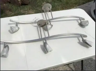 3 Bulb Track Light Fixture. Ideal for Work from House, View more
