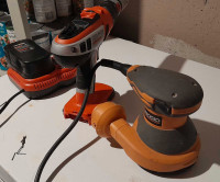  Spitefire Drill and  black and decor sander