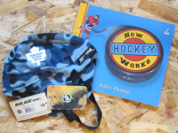 Children's Hockey Hat and book