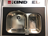 Kindred Double Bowl Kitchen Sink Stainless
