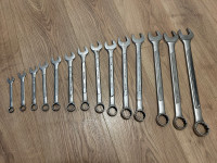 14 piece Westward Wrench set WRENCH SET COMBO 3/8IN-1-1/4I