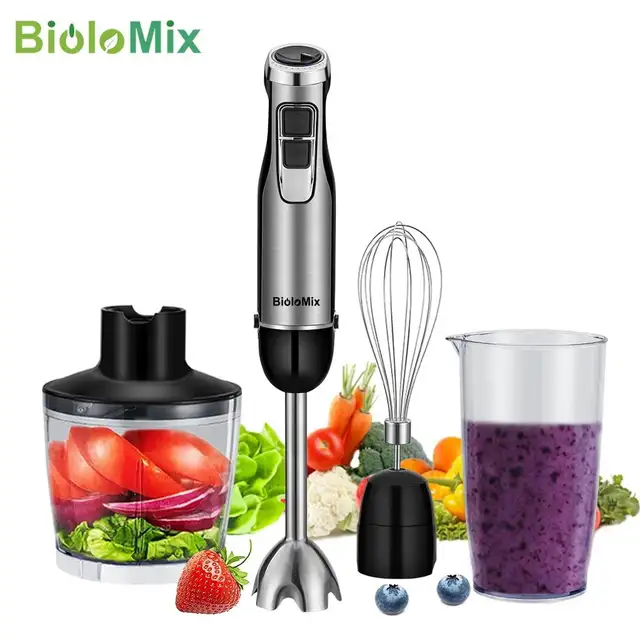 Stainless Steel Hand Blender, Immersion Blender Set in Processors, Blenders & Juicers in Mississauga / Peel Region - Image 3