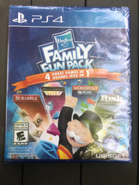Hasbro Family Fun Pack - PlayStation 4 (PS4)  New Sealed 