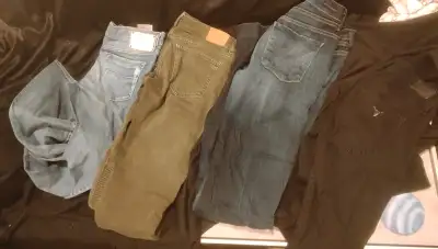 Dresses jeans, shirts and shorts small to med, View more