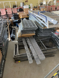 Steel shelving