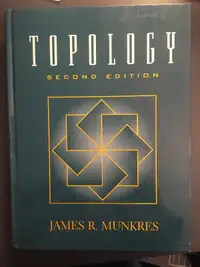 Topology by Munkres (textbook)