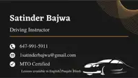 certified driving instructor