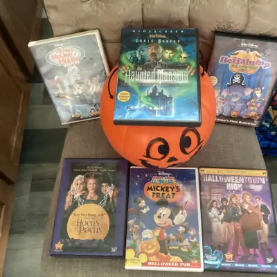 Disney Halloween Movies Dvd Mickey Mouse Haunted Mansion +, View more