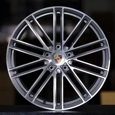 PORSCHE OEM 22” STAGGERED RIMS + TIRES SET SUMMER or WINTER (98% NEW) PRESTINE CONDITION!!! ONLY USE...