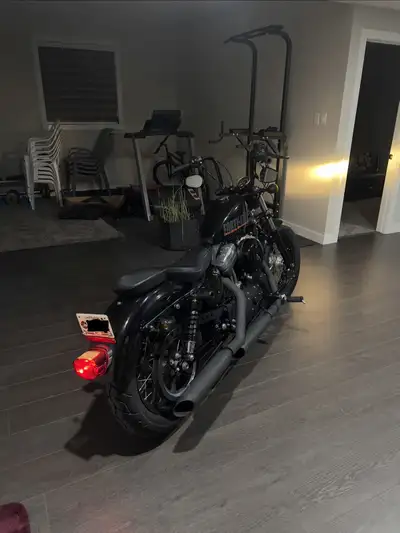 price will be increased in spring! selling my beautiful Harley sportster forty eight completely stoc...