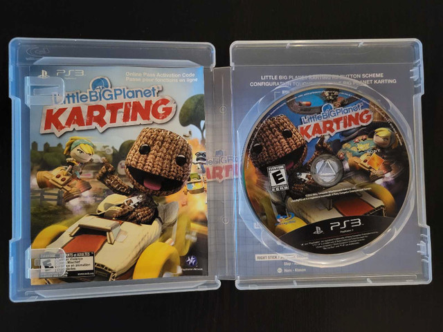 Little Big Planet Karting (Sony PlayStation 3 PS3 , 2012) CIB dans Sony PlayStation 3  à Ville de Montréal - Image 2