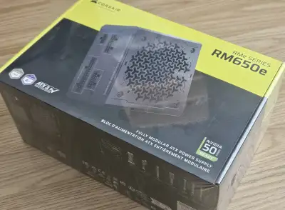 CORSAIR RMe series RM650e fully modular ATX power supply, View more