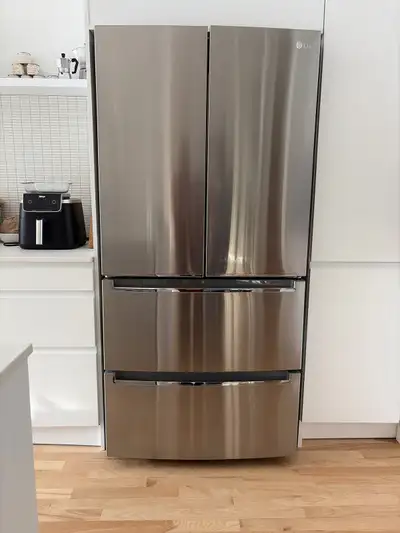 33’’ counter depth 4 doors LG Refrigerator, View more