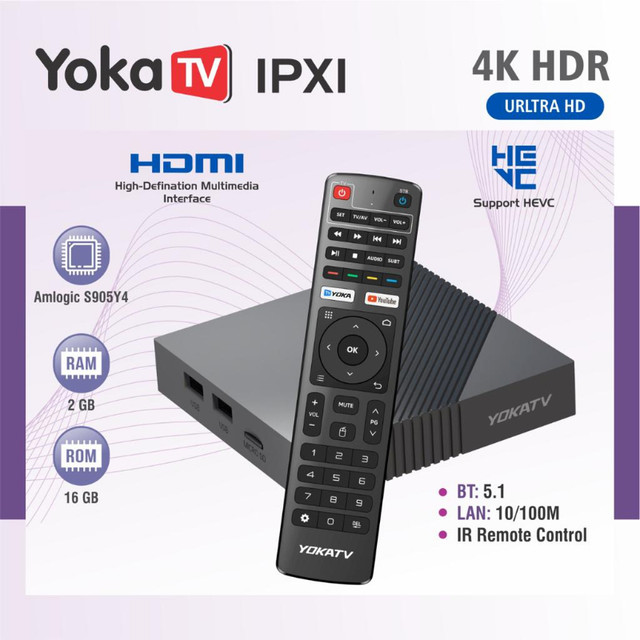 Yoka TV IPX1 in General Electronics in Mississauga / Peel Region - Image 2