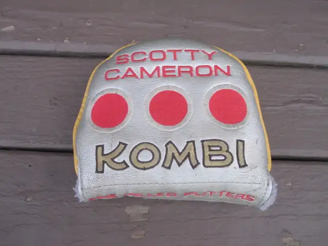Titleist Scotty Cameron Putter Headcover Kombi Mallet Silver RH