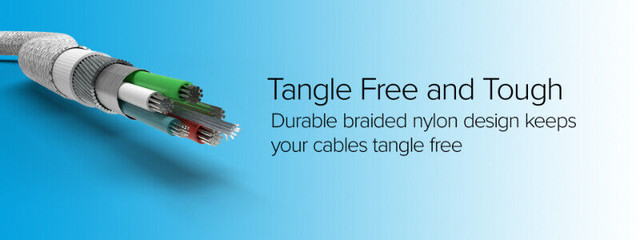 Ubio Labs USB C to Lightning Cable Phone iPad iPod Apple MFi in iPads & Tablets in Kitchener / Waterloo - Image 3