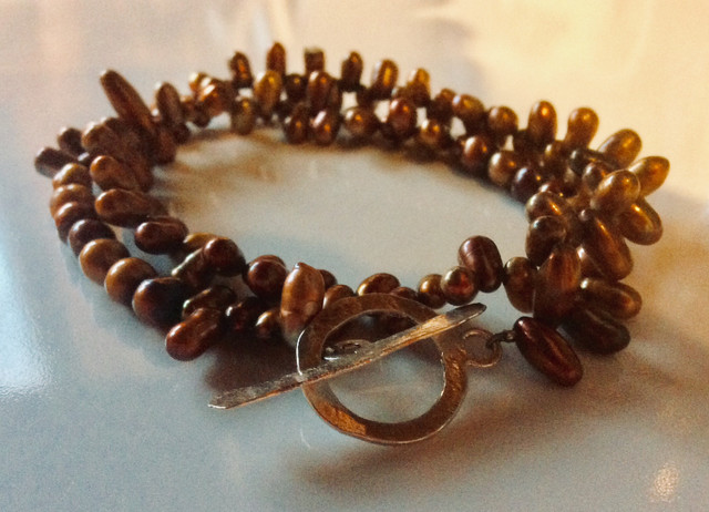 Double-wrap Freshwater Pearl Bracelet in Jewellery & Watches in Petawawa - Image 4