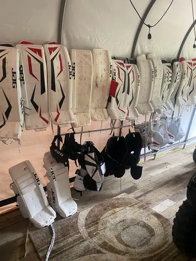 Goalie equipment, View more